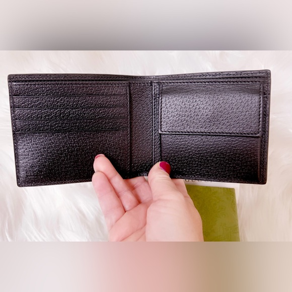 GUCCI GG Marmont leather bi-fold wallet NEW with box dust bag care booklets SOLD - Picture 14 of 16